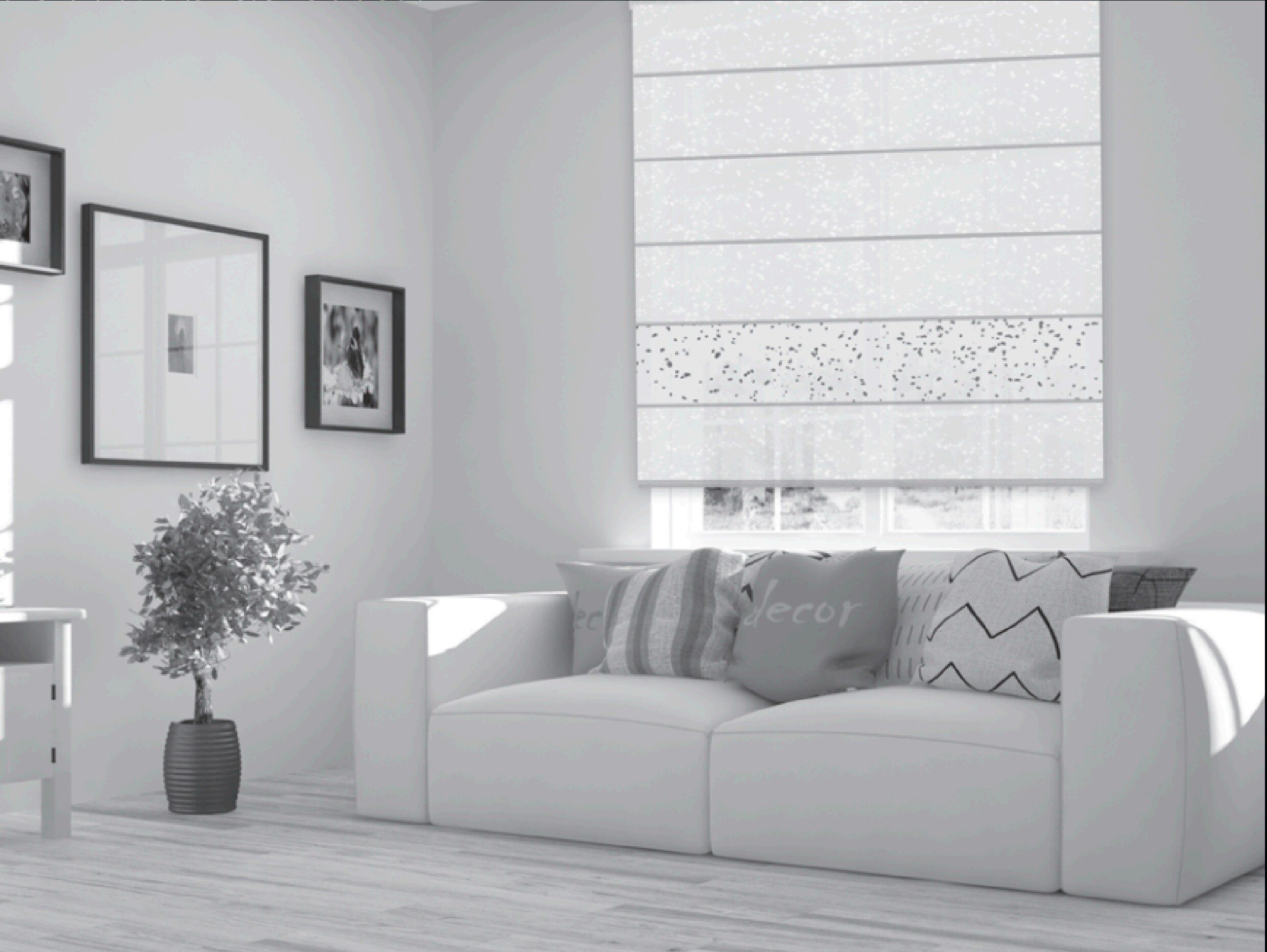 Rollers format room scene